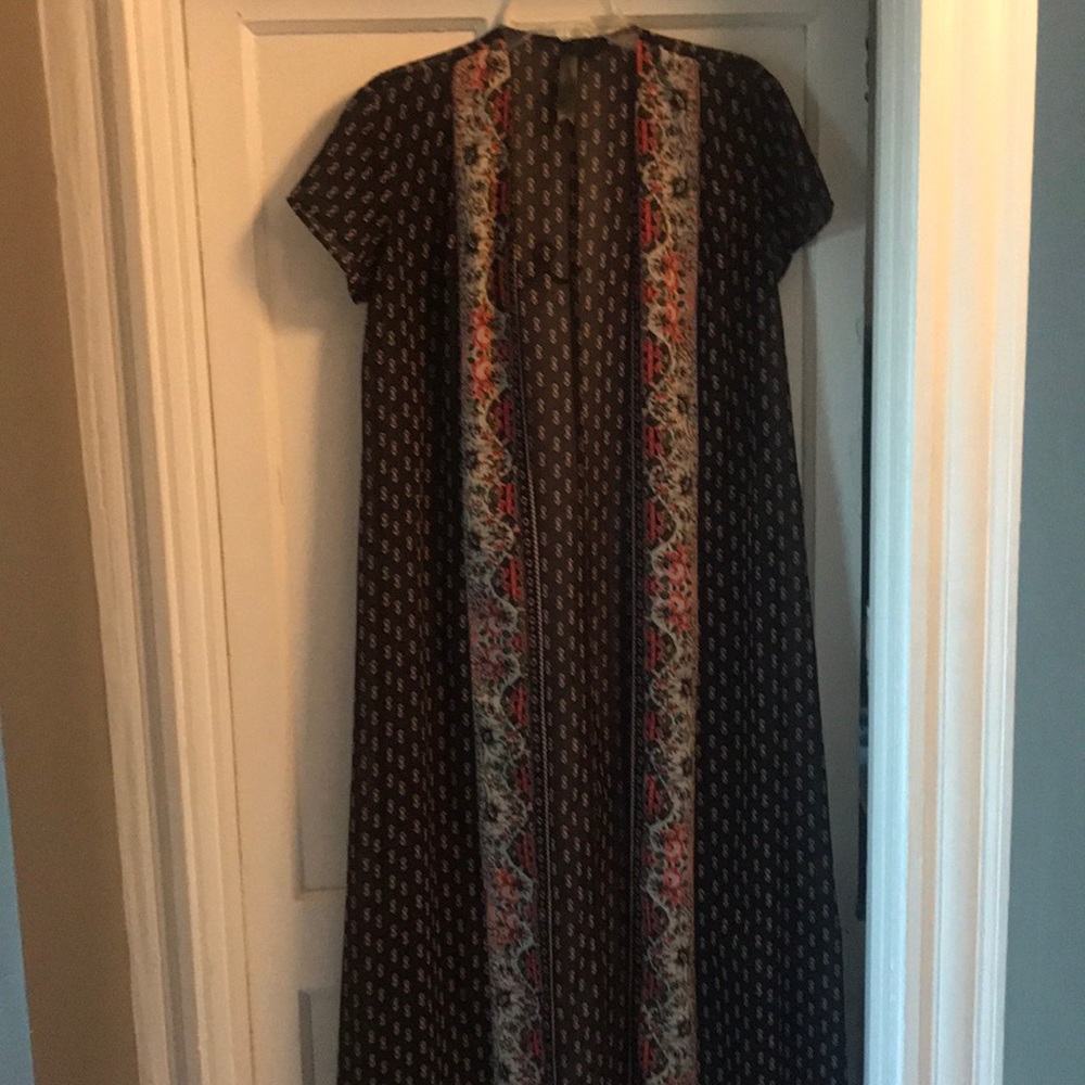 DONATED: Floor length “kimono”